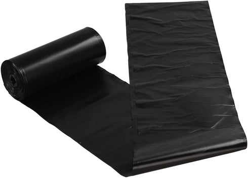 Ramddy 5 Gallon Trash Bags, Black Waste Bin Liners for Home, Office (150 Counts/6 Rolls)