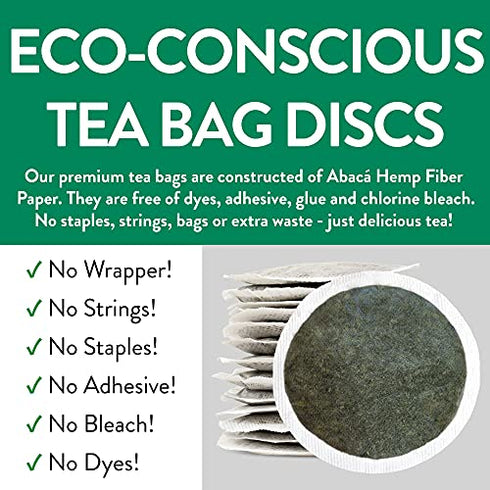 Organic Green Tea Bags | 20 Tea Bags | Eco-Conscious Tea Bags in Kraft Bag | by FGO