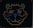 IllumiPeg Zoo Refill templates for Basic Fun Lite Brite Ultimate Classic (10 Sheets, 7x8)