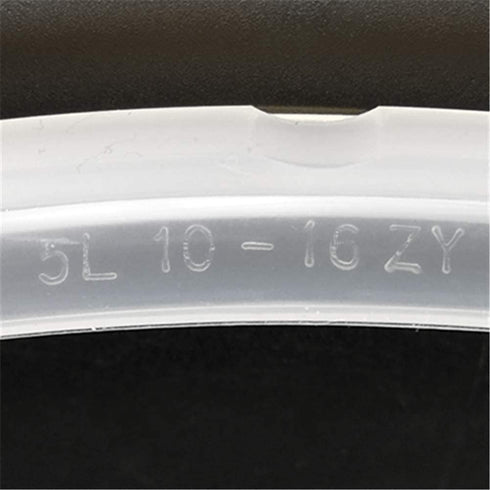 Silicone Sealing Ring Clear + Pressure Cookers Gasket + Universal Replacement Floater and Sealer for 5/6 Quart Models