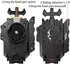 Speder Bey Gyro Blades Launcher and Grip , Light Sparking Battling Burst String Launcher Gyro Left&Right LR Spin Top Compatible with All Bey Burst Series Bey Battling Bey(Black)