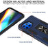 CoverON for Motorola Moto One 5G Phone Case/Moto G 5G+ Plus Case, Magnetic Slide Kickstand Ring Rugged Cover- Navy Blue