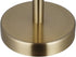 Amazon Brand Ravenna Home Contemporary Metal Table Lamp with Acrylic Accents, LED Bulb Included, 19.5"H, Antique Brass