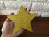 Twinkle Twinkle Little Star Banner, Twinkle Twinkle Little Star Baby Shower Birthday Party Decorations Supplies (Gold Glitter)