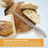 Bread Knife for Homemade Bread | Serrated Bread Knife | 9 Inch Bread Slicer Knife | Chopaholic by Jean Patrique