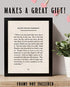 "Write It On Your Heart"- Ralph Waldo Emerson Poem Page Print- 8 x 10" Poetic Wall Art. Distressed Parchment Print-Ready To Frame. Retro Home-Office-Study-School Decor. Great Art Gift for Poetry Fans.