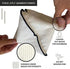 Whiffkitch Bamboo Dishcloth & Cleaning Cloths 6"x7" 6pk, Reusable, Washable, Scrub-Non-Scratch, Extra Absorbent, Quick Drying, Lint-Free, Multi Surface Eco Friendly Cleaning Essentical.