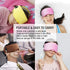 ARRIS Electric USB Heated Eye Mask with 5 Temperature Control, Pink