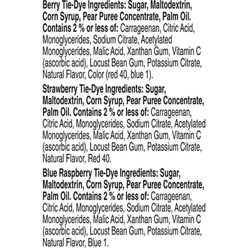 Fruit by the Foot Fruit Flavored Snacks, Variety Pack, 4.5 oz, 6 ct