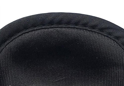 UPSTORE 1PCS Black Unisex Concave Shape Single Eyepatch Amblyopia Corrected Visual Acuity Recovery Eye Patch Cover Pads with Adjustable Strap for Lazy Eye/Amblyopia/Strabismus (L)