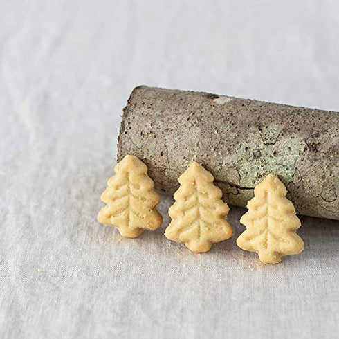 Walker's Shortbread Christmas Tree Shaped Mini Holiday Cookies, Pure Butter Shortbread Cookies, 5.3 Oz Box