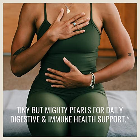 Nature’s Way Probiotic Pearls Acidophilus, Digestive Health*, 1 Billion Live Cultures, No Refrigeration Required, 90 Softgels