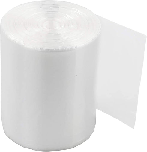 Parlynies Plastic 1.5 Gallon Garbage Bags, Kitchen Trash Bags, Tall Rubbish Wastebasket Liners, Clear, 2 Rolls