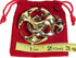 Rotor Hanayama Puzzle, New 2020 Release, Level 6 Difficulty, RED Velveteen Pouch