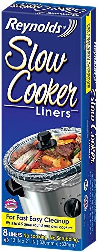 Reynolds Slow Cooker Liners 1 Pack (8 Liners Total)