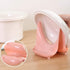 Xinzi Multifunction Plastic Organizer Kitchen Tool Pot Lid Stand Pan Cover Holder Bracke Rest Household Storage Rack(Beige)