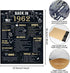 60th Birthday Decorations for Men Women 60th Birthday Gift for Him Back in 1962 Poster Decor Black and Gold 11 x 14 inch 60 Years Ago Decor(Back in 1962)