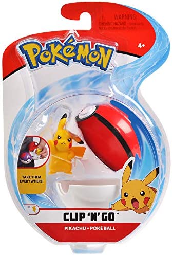 Pokémon Clip 'N' Go - Pikachu #5 & Poke Ball