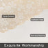 smiry Waterproof Vinyl Tablecloth, Rectangle Heavy Duty Table Cloth, Wipeable Table Cover for Kitchen and Dining Room (Beige, 52" X 70")