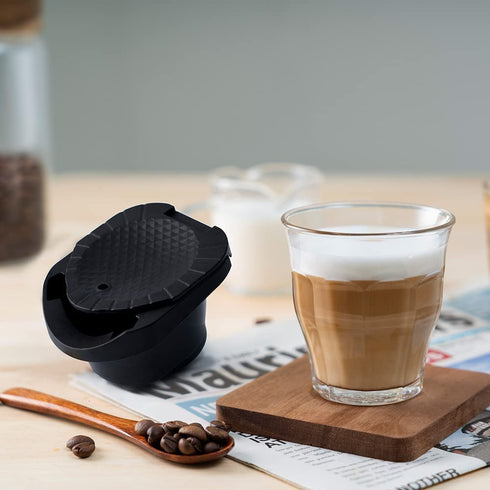 Sesama Converter for Dolce Gusto Machine to Brew Nespre**so Coffee Pod,Adapter from Compatible with:Dolce EDG606; EDG466 Genio2 ; EDG305 Mini Me EDG455TEX1 Melody
