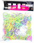 LORJE 600-Piece Glow in The Dark Latex-Free Rubber Band Bracelet Loom Refill Pack