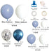 Balloon Arch Kit 127pcs Balloon Garland Kit Latex Balloons (Blue)