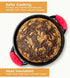 Jean-Patrique Silicone Handles for The Whatever Pan - Red