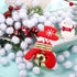 1000 Pieces Glitter Pom Poms 0.6 Inch Fuzzy Pompoms Arts and Crafts Balls for Hobby Supplies and Craft DIY Material (White)