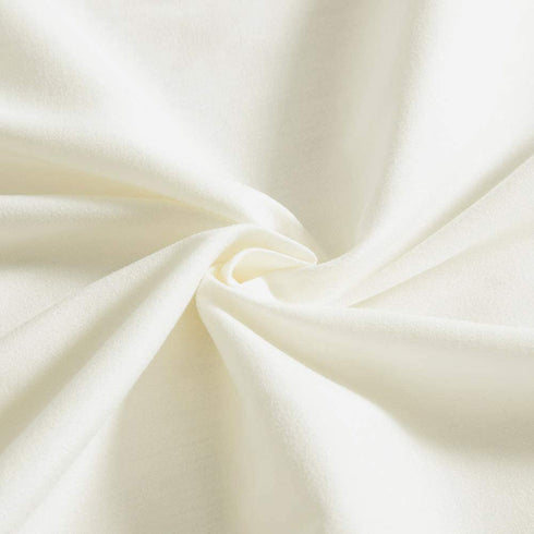 YOSTEV Ivory Ruffle Shower Curtain Farmhouse Fabric Cloth Shower Curtains for Bathroom 54x78 Inches,Stall Size