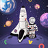 Dazmers 10” Stuffed Space Shuttle and Astronaut Plush Soft and Cuddly Plush Space Shuttle Toy for Kids –Birthday Gift for Boys Girls, Toddlers Pretend Role Play