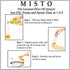Misto Oil Sprayer, Frosted Glass