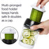 Fullstar Vegetable Spiralizer Vegetable Slicer - 4 in 1 Zucchini Spaghetti Maker Zoodle Maker Veggie Spiralizer Adjustable Handheld Spiralizer Zucchini Noodle Maker Zucchini Spiralizer with Container