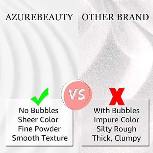 AZUREBEAUTY Dip Powder Clear Color 2Oz/56g, Basic Transparent Acrylic Dipping Powder Crystal French Nail Art Starter Manicure Salon DIY at Home, Odor-Free, Long-Lasting, No Nail Lamp Needed