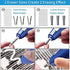 Electric Eraser, 140 Eraser Refills, Electric Pencil Eraser Rechargeable for Artists, Electric Erasers for Drafting, Drawing, Painting, Sketching, Architectural Plans, Detailer Tool-Blue
