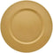 Greenbrier International Charger Plates | Gold Color Beaded Rims | 13 in | Home