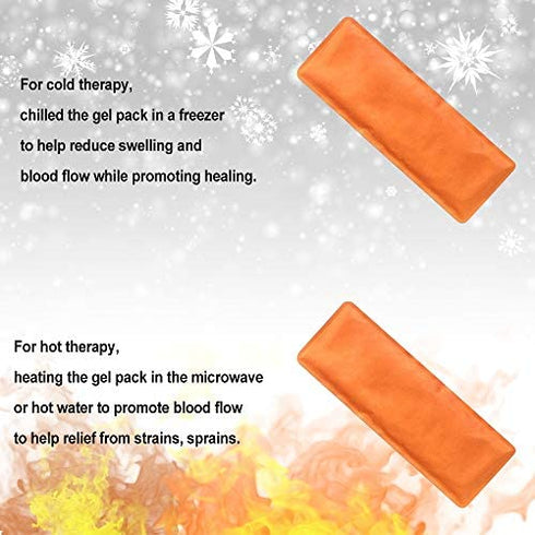 Wrist Ice Pack Soft Gel Ice Pack Wrap Reusable Hot Cold Therapy for Rheumatoid Arthritis, Carpal Tunnel Pain, Tendonitis, Thumb Wrist Cold Pack Pain Relief for Hand Injuries, Sprain & Swelling