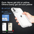 Designed for iPhone 11 Case,ORETech Designed for iPhone 11 Case with 2 x Screen Protector Tempered Glass&1 x Camera Lens Protector for iPhone 11 Transparent Case Cover for iPhone 11 Case-Clear