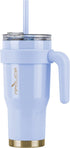 Reduce 24 oz Mug Tumbler, Stainless Steel with Handle Keeps Drinks Cold up to 24 Hours Sweat Proof, Dishwasher Safe, BPA Free Glacier, Opaque Gloss