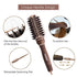 FIXBODY Round Hair Brush with Boar Bristles, Nano Thermal Ceramic, Ionic Tech and Anti-Static, Roller Hairbrush for Blow Drying, Curling, Straightening (2.5 inch, Barrel 1.25 inch)