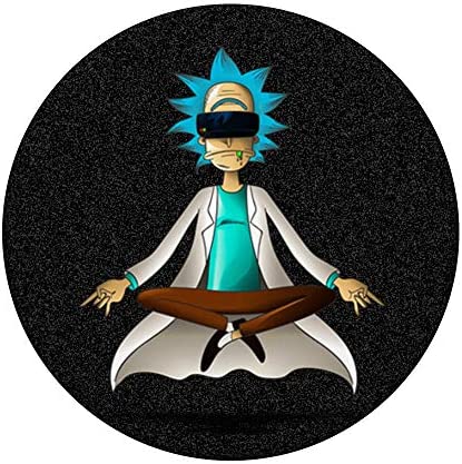 Rick and Morty Pop Socket Virtual Meditation PopSockets PopGrip: Swappable Grip for Phones & Tablets