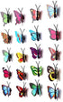 DIYASY Decorative Butterfly Thumbtacks,30 Pcs 3D Push Pins for Bulletin Board Photo Frame, Photo Wall, Cork Board.