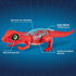 Robo Alive Lurking Lizard Series 2 Red Blue by ZURU Battery-Powered Robotic Interactive Electronic Reptile Toy That Moves (Red Blue)