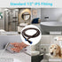 Extra Long Shower Hose 79 Inches, Angle Simple Flexible and No Tangles, Metal Handheld Shower Head Hose, Replacement Bidet Sprayer Hose, Oil Rubbed Bronze