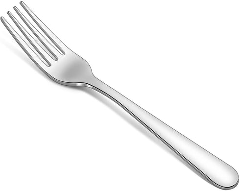 Silverware Set, 40-Piece Silverware Set for 8, Stainless Steel Flatware Cutlery Set, Spoons and Forks Set Suitable for Home/ Restaurant, Mirror Polished & Dishwasher Safe