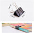 Coofficer Extra Large Binder Clips 2-Inch (24 Pack), Big Paper Clamps for Office Supplies, Black