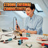 Adjustable 60W Electric Soldering Iron - JelBo 110V Portable Solder Irons, Fast Heat Temperature Mini Soldering Irons for DIY, Small Electronics Repair Tool Kit(Orange)