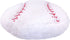 Baseball Pillow Fluffy Baseball Plush Pillow Baseball Throw Pillow Soft Stuffed Baseball Plush Pillow Toy Durable Round Baseball Shaped Pillow Sport Toys Gift for Kids Boy Girls Child Baby Room Decor