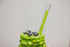 Hummingbird Glass Straws Clear Straight 9" x 9.5 mm Made With Pride In The USA - Perfect Reusable Straw For Smoothies, Tea, Juice, Water, Essential Oils - 4 Pack With Cleaning Brush