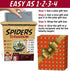 Seymour Butz Prank Gift Box Hatch Your Own Spider Terrarium - Perfect Gag Gift and Funny White Elephant Idea