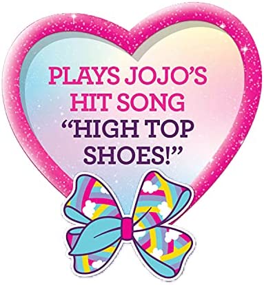 JoJo Siwa 10 Inch Singing Doll, Sings High Top Shoes, Pink Cheerleading Outfit and Accessories, by Just Play